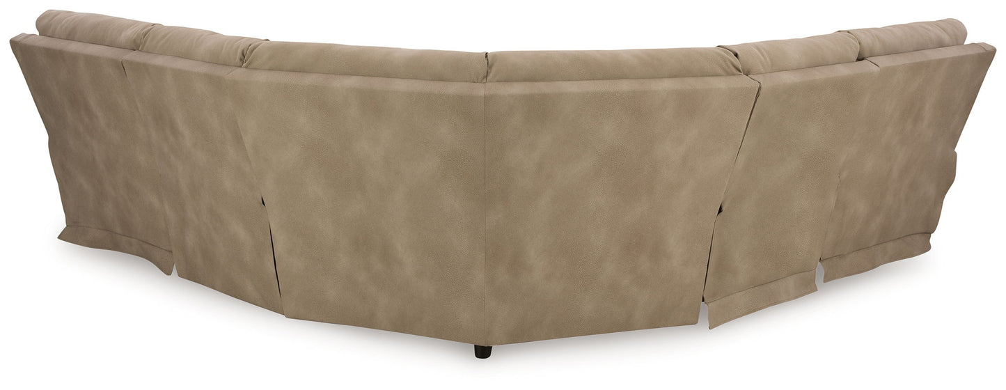 Next-Gen Durapella - Power Reclining Sectional Set