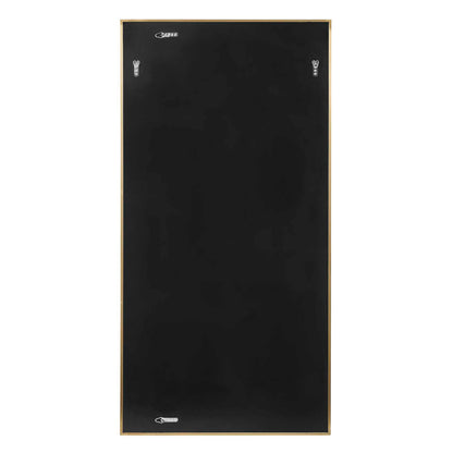 Wrenton - Rectangular Mirror - Brass