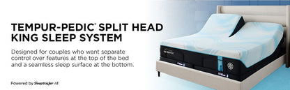 Tempur-Breeze - Soft Mattress - Split Head King