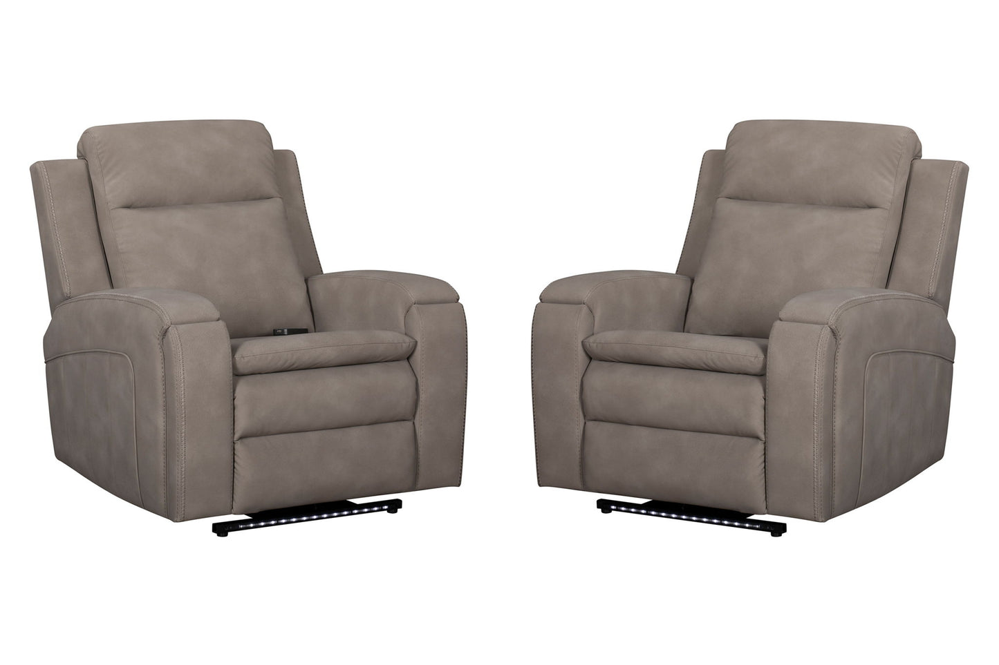 Armstrong - Power Recliner With Heat, Massage And Auto-Glide