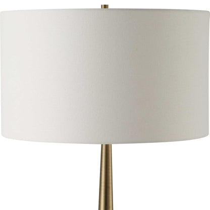 Faro - White Marble Floor Lamp