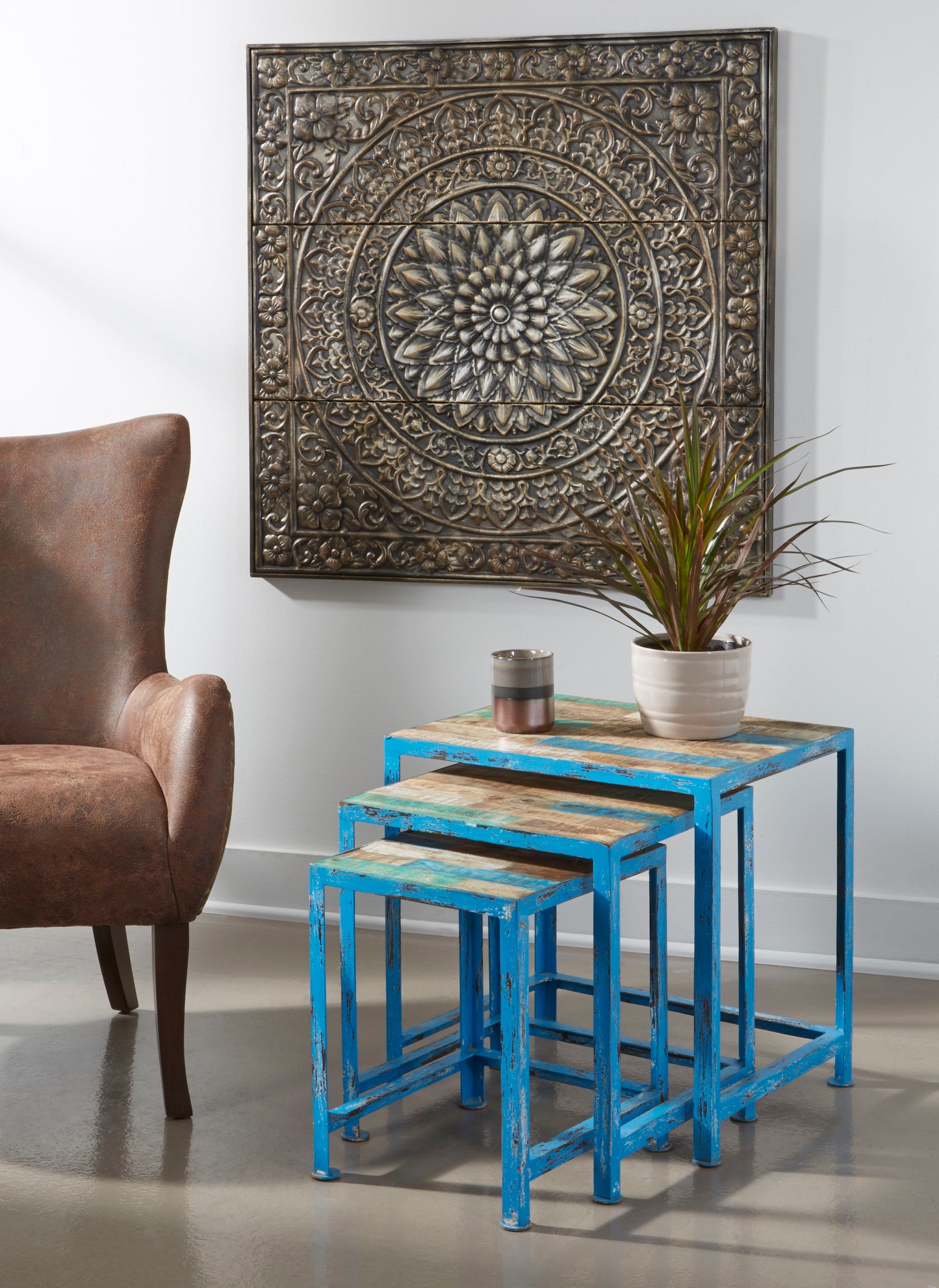 Jay - Nesting Tables (Set of 3) - Reclaimed Wood