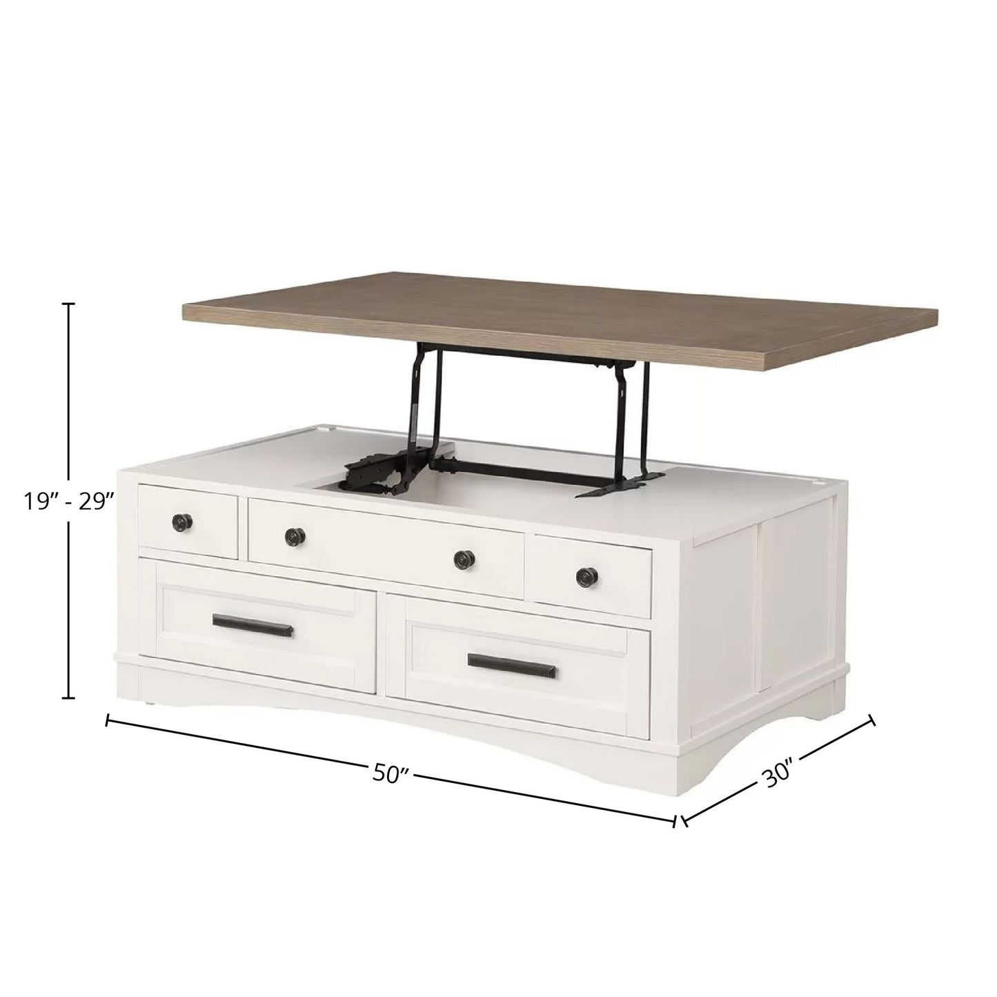 Americana Modern - Lift Top Cocktail Table Set