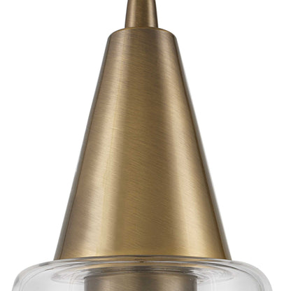 Eichler - 1 Light Mini Pendant - Antique Brass