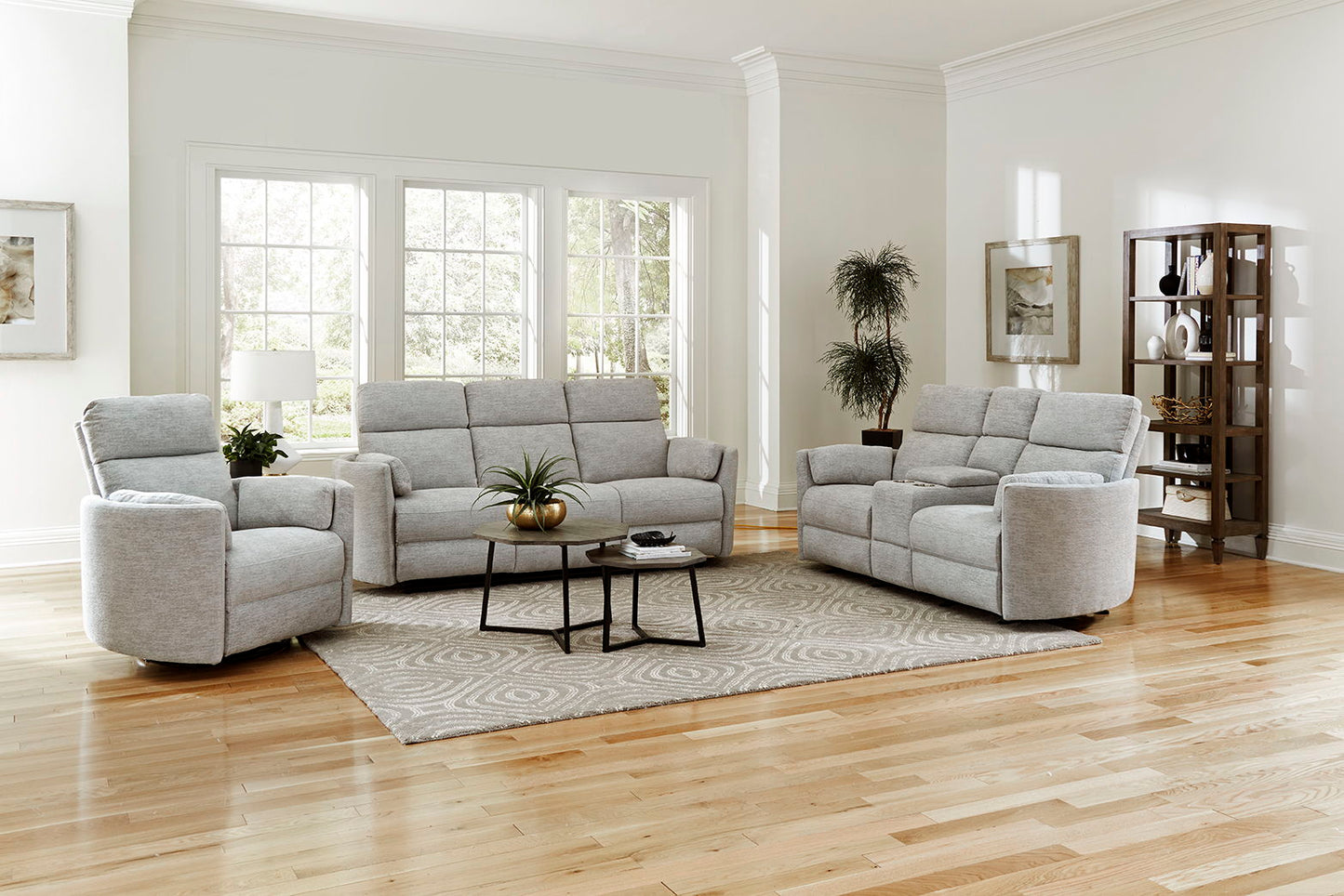 Radius - Power Reclining Sofa Set