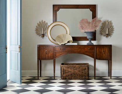 Charleston - Wood Console Table - Dark Brown