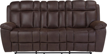 Goliath - Manual Sofa - Arizona Brown