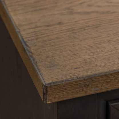 Americana Farmhouse - 2 Drawer Night Stand With Charging Station