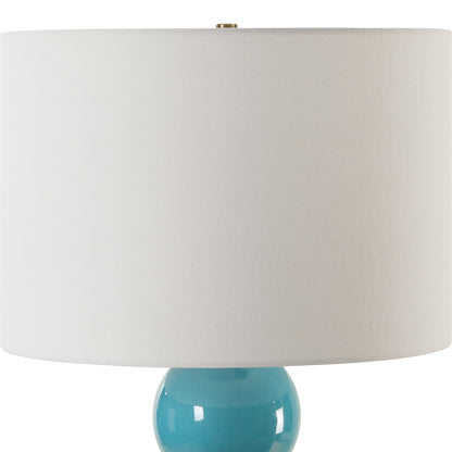 Palawan - Blue Glaze Table Lamp