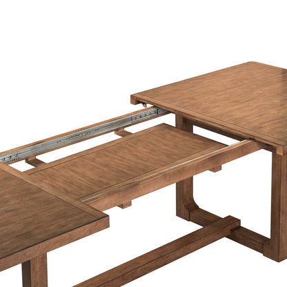 Harmony - Trestle Table - Brownstone
