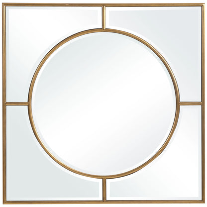 Stanford - Square Mirror - Gold