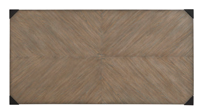 Cedar Fork - 78" Dining Rectangular Dining Table - Smoked Arabica