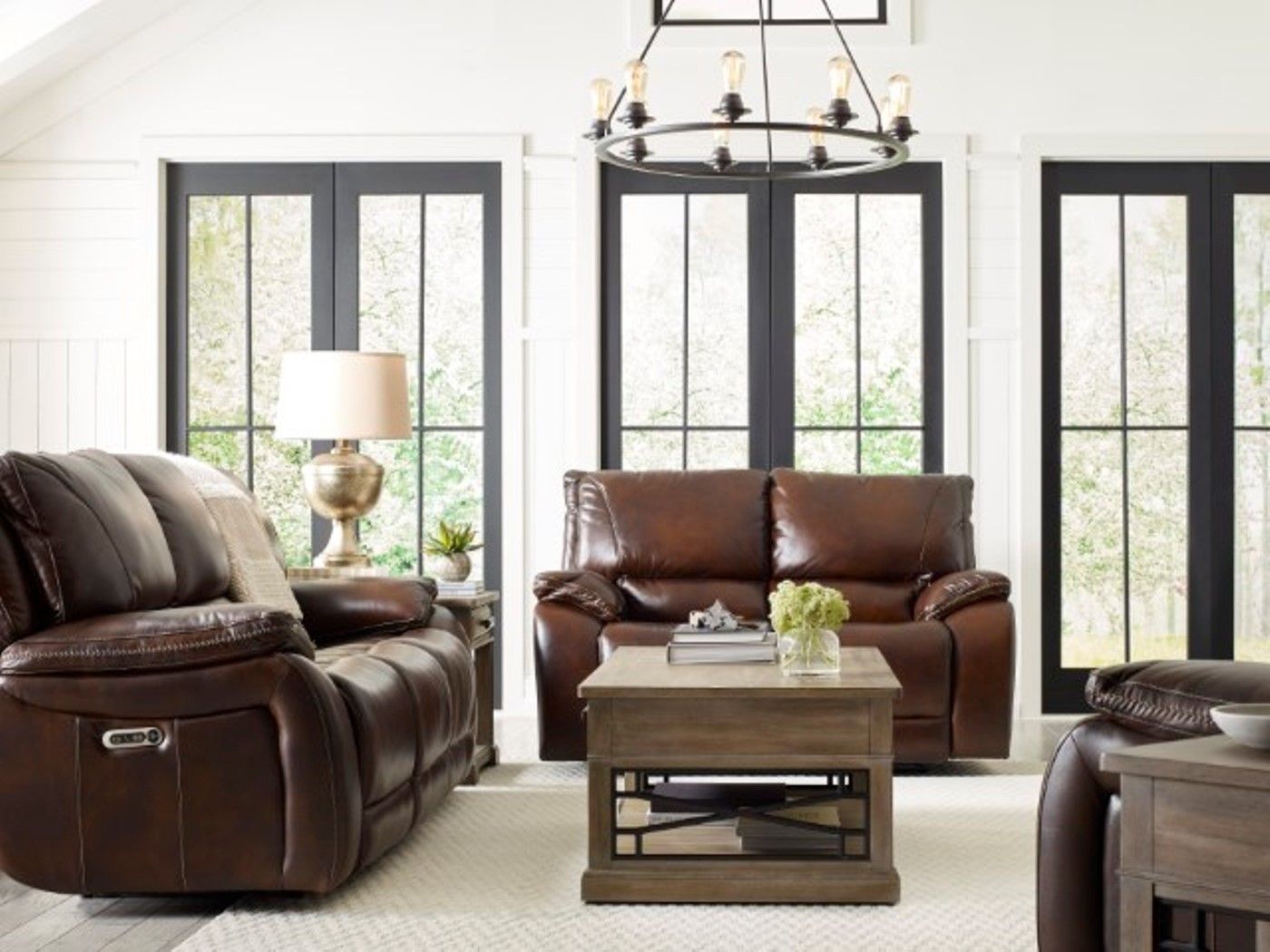 Vail - Power Reclining Sofa - Burnt Sienna