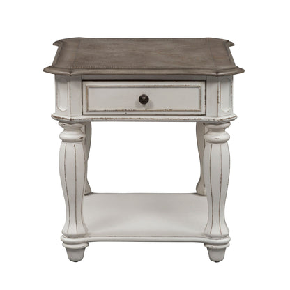 Magnolia Manor - End Table - White