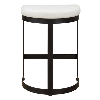 Ivanna - White Counter Stool