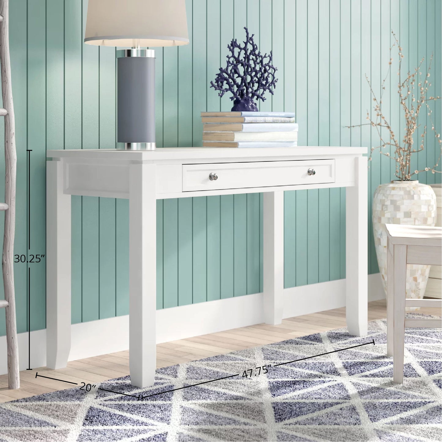 Boca - U Shape Desk With Hutch And File - Cottage White
