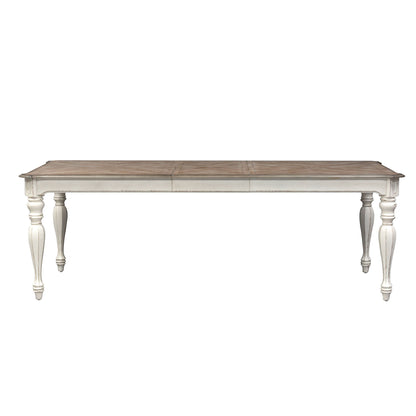 Magnolia Manor - Rectangular Leg Dining Table - White