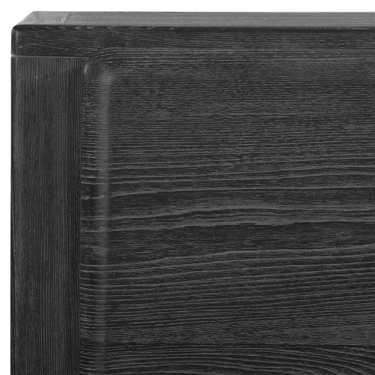 Bierk - 2 Door Cabinet - Dark Stain