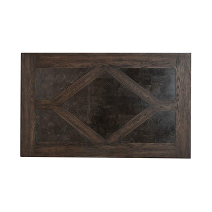 Paradise Valley - Rectangular Cocktail Table - Saddle Brown