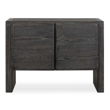 Bierk - 2 Door Cabinet - Dark Stain
