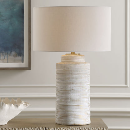 Crimp - Ribbed Table Lamp