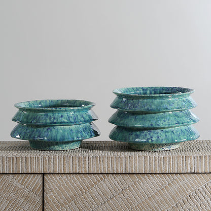 ZigZag - Bowls (Set of 2) - Green