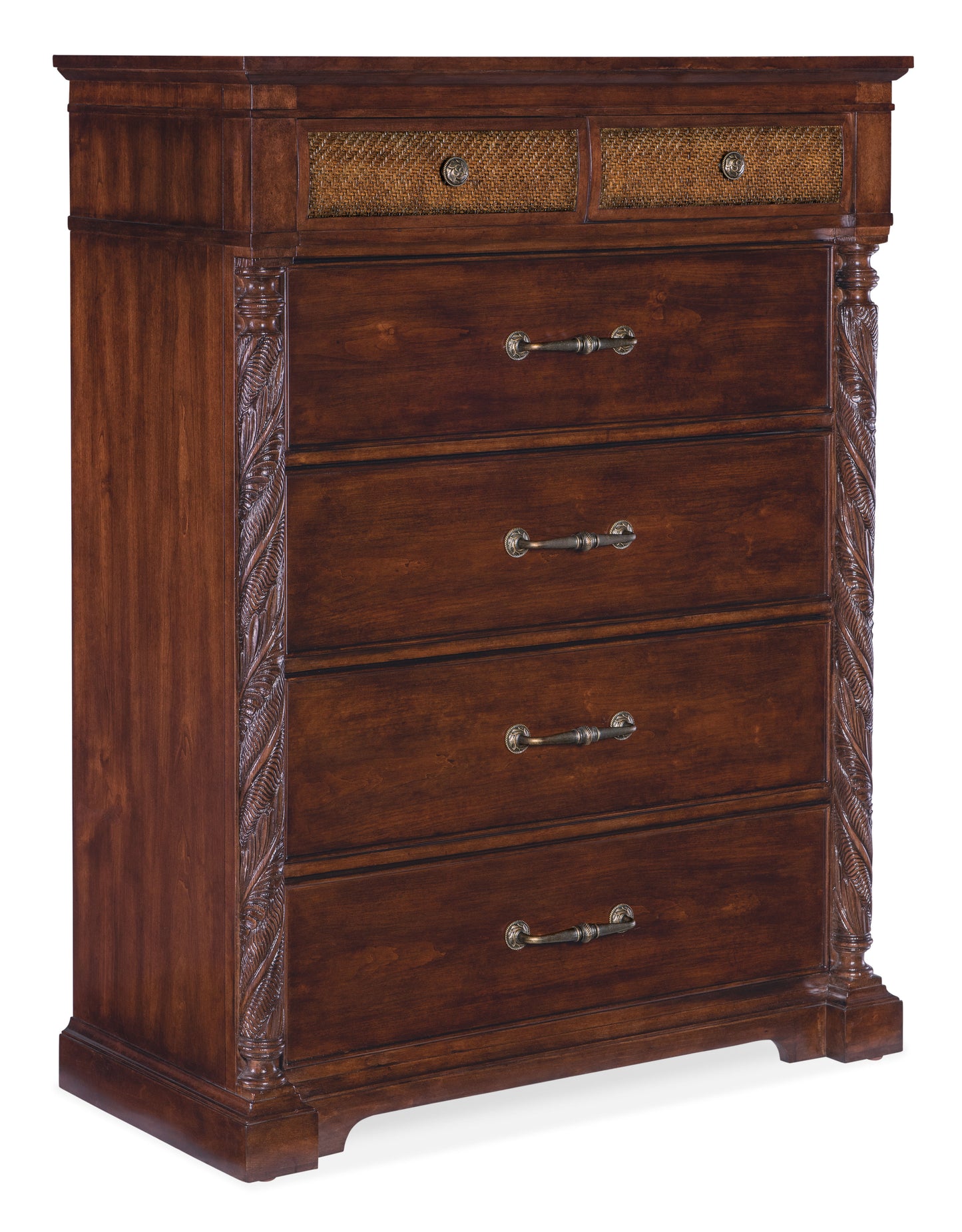 Charleston - Six-Drawer Chest - Dark Brown