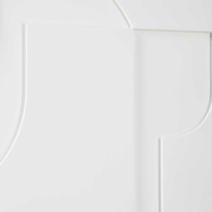 Contours - White Wall Decor (Set of 2)