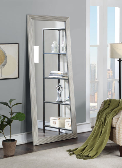 Zoe - Floor Mirror - Solstice Silver