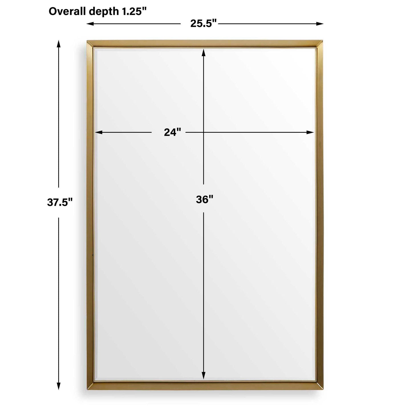 Heisler - Mirror - Brass / Gold
