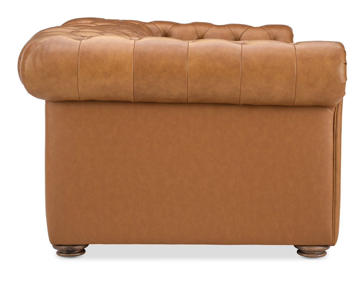 MS - Glover Power Reclining Loveseat With Power Headrest - Brown
