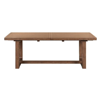 Harmony - Trestle Table - Brownstone