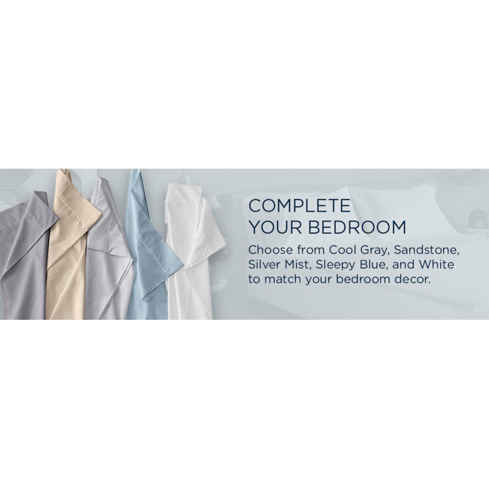Linens - Tempur Luxe Egyptian Cotton Sheet Set - Sleepy Blue