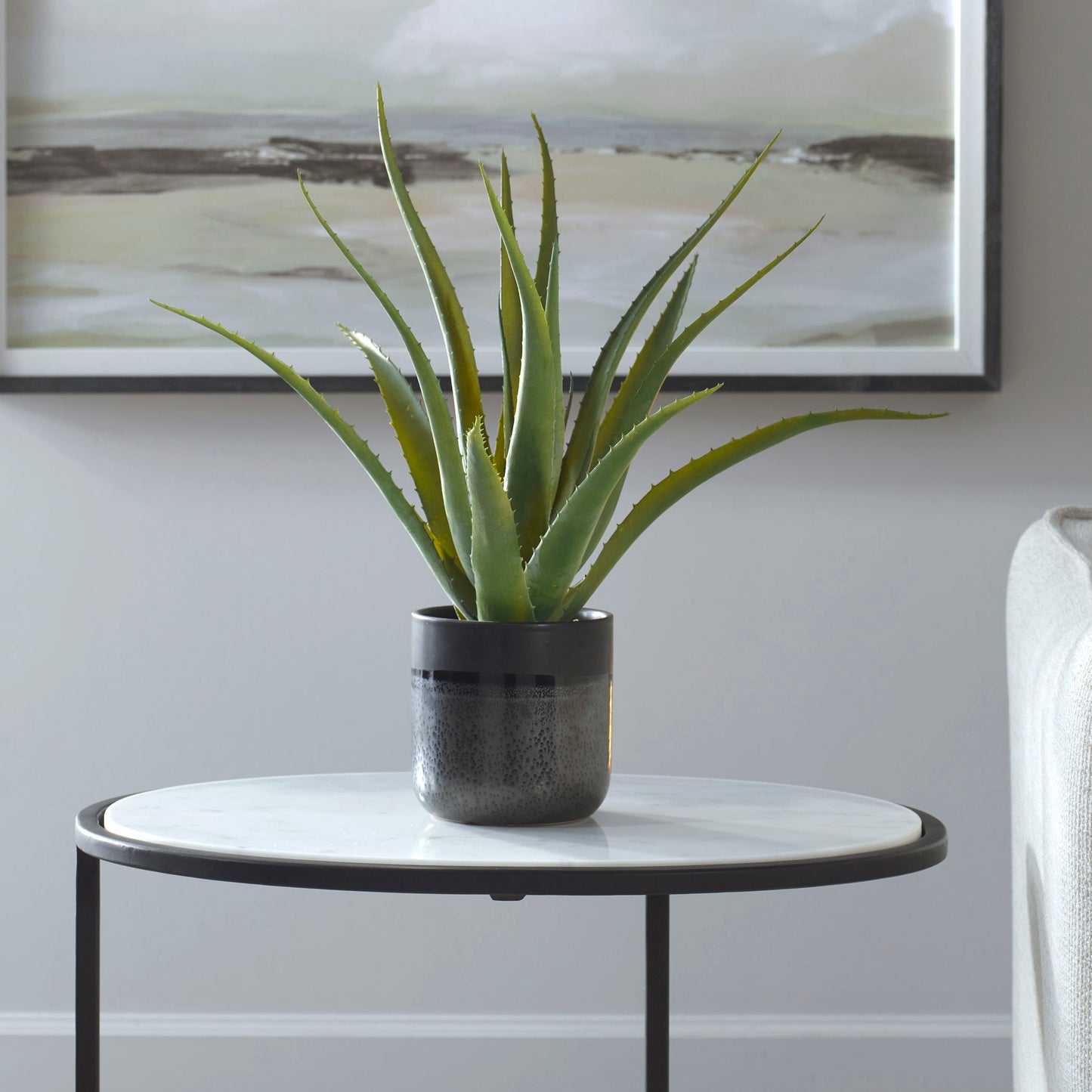 Tucson - Aloe Planter - Black