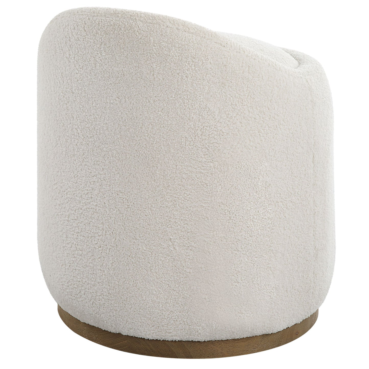 Swirl - Swivel Sheepskin Ottoman