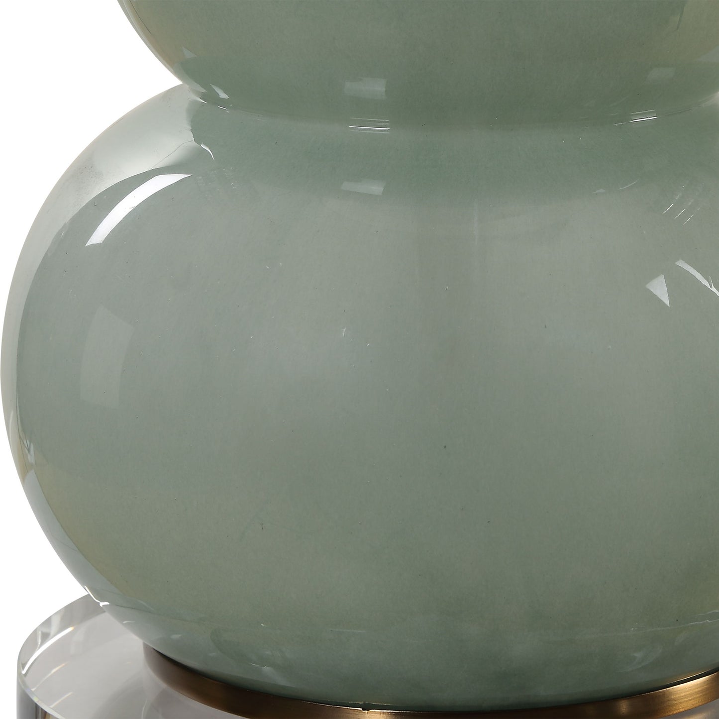 Sanctuary - Green Gray Table Lamp