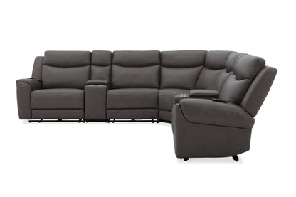 Momentum - Modular Power Reclining Sectional With Power Adjustable Headrests