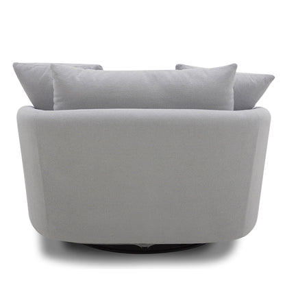 Boomer - Large Swivel Chair with 2 Pillows