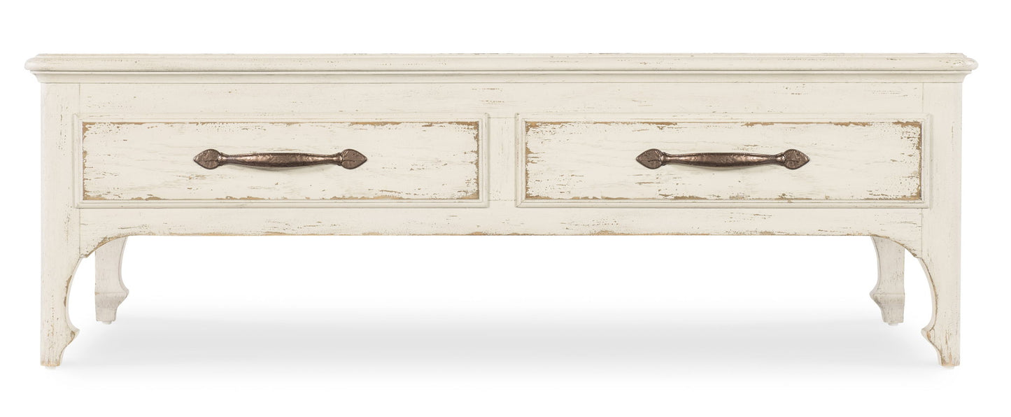 Americana - Rectangle Cocktail Table - White