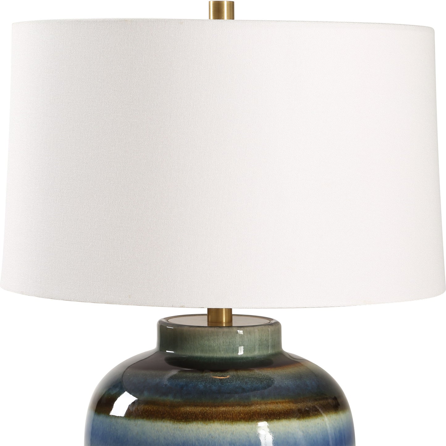 Judarn - Table Lamp - Blue / Brown