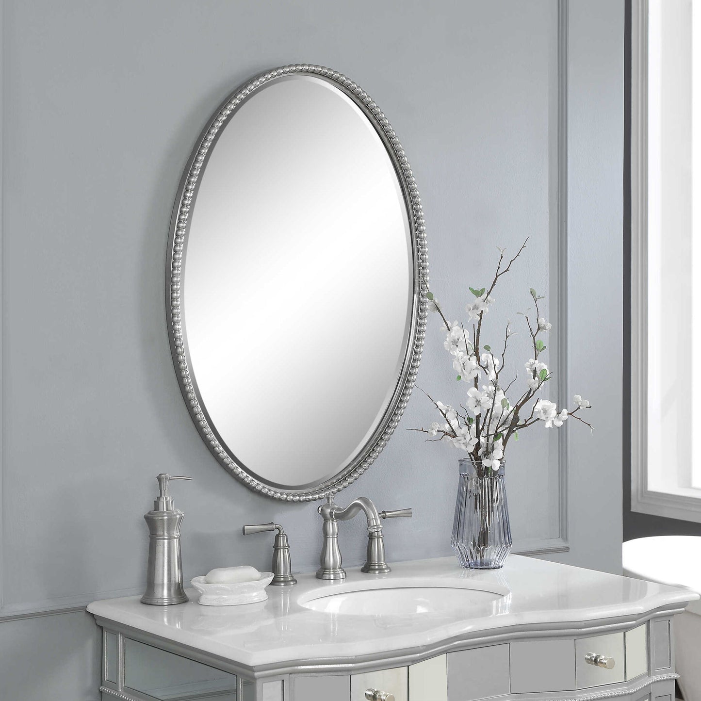 Sherise - Oval Mirror