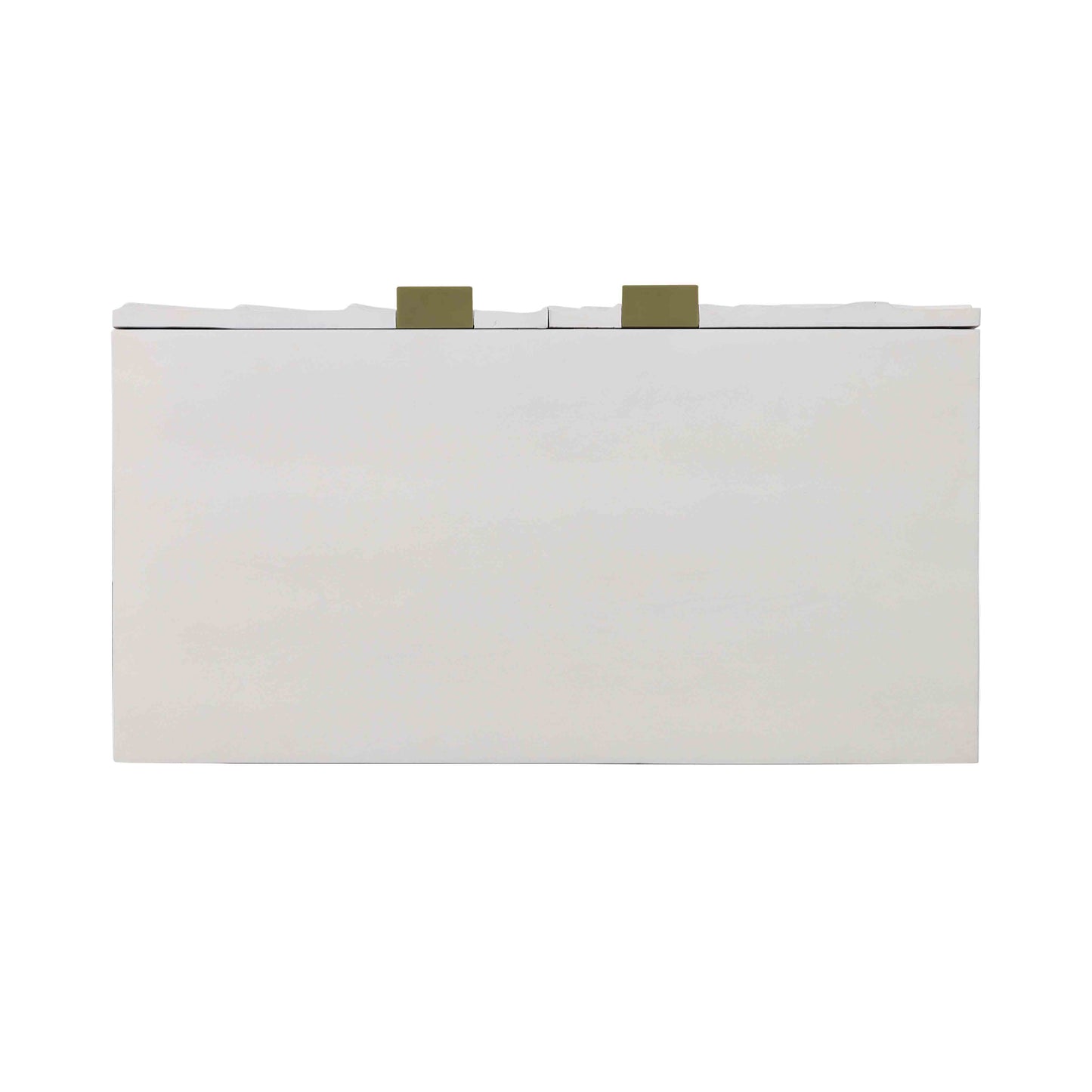 Fallow - Two Door Cabinet - White / Gold