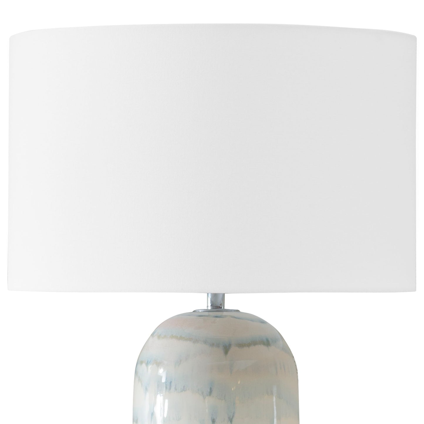 Arden - White Glaze Table Lamp