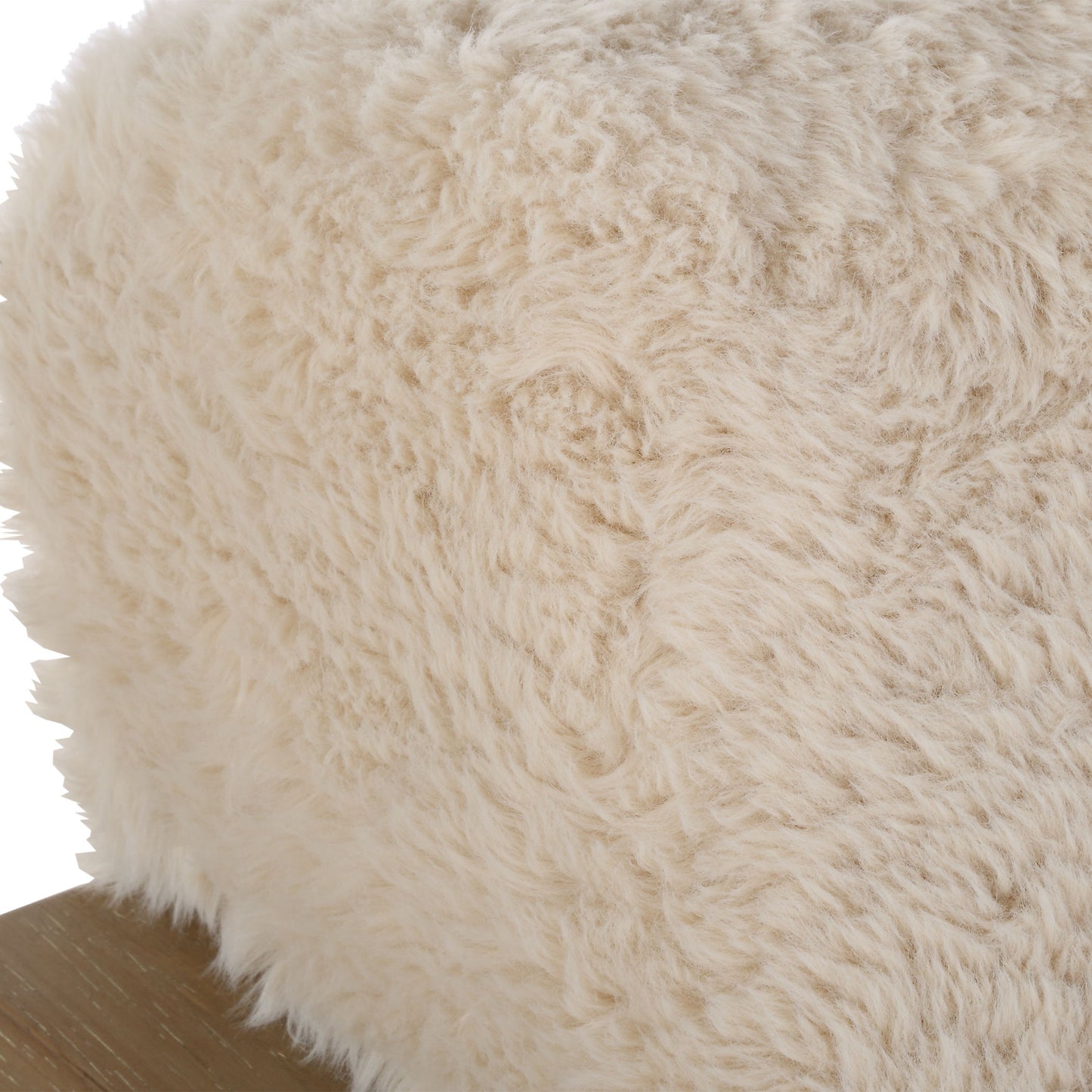 Jackson - Sheepskin Accent Chair - Light Brown