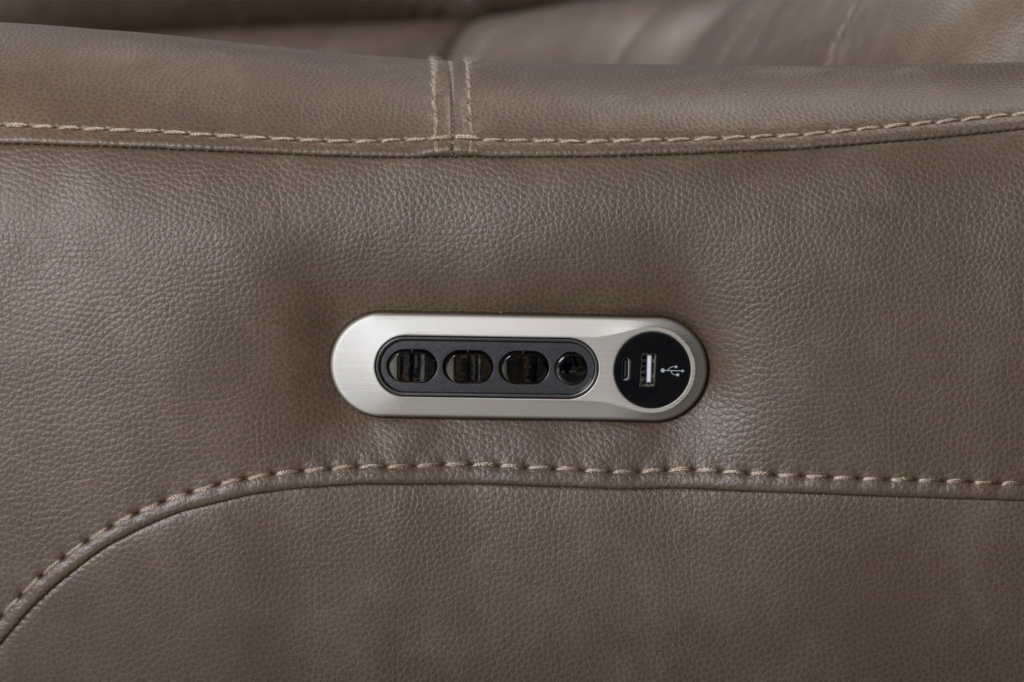 Hancock - Zero Gravity Power Reclining Sectional With Power Adjustable Headrests