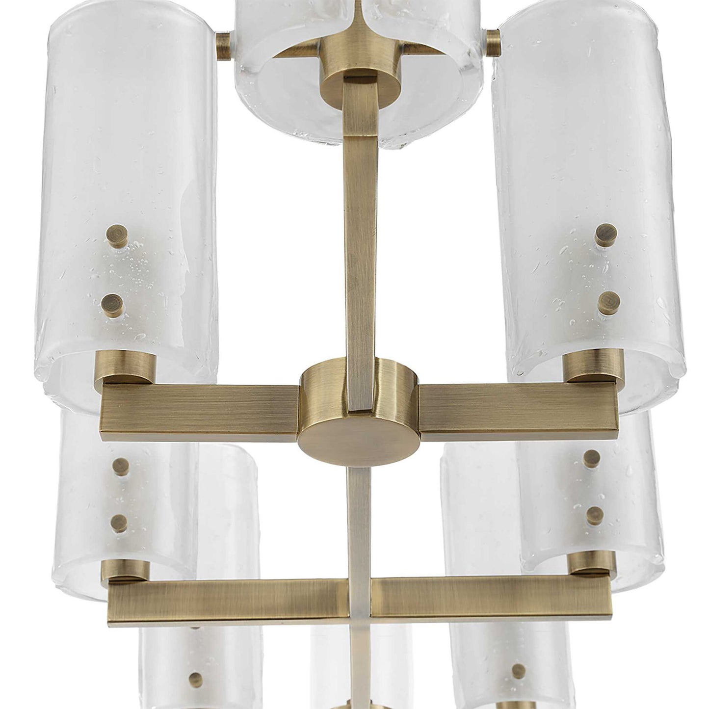 Mistie - 8 Light Linear Chandelier - Bronze