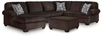 Kimlee - Sectional And Ottoman Set