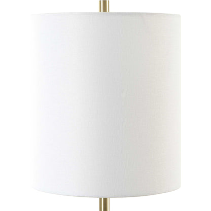 Enigma - Teal Blue Glass Buffet Lamp