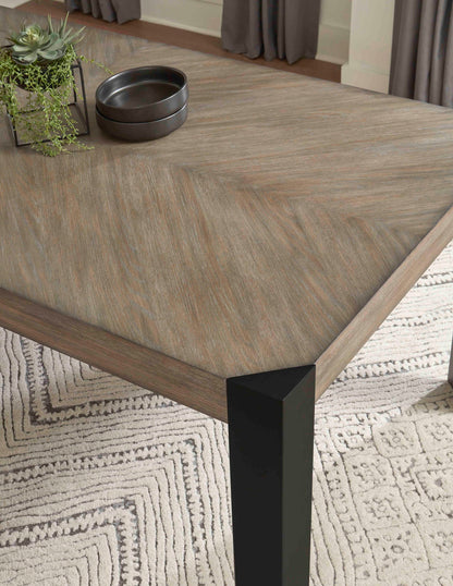 Cedar Fork - Rectangular Dining Table - Smoked Arabica