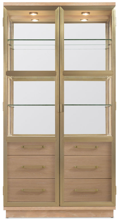 Banyon Bay - Display Cabinet - Desert Oak